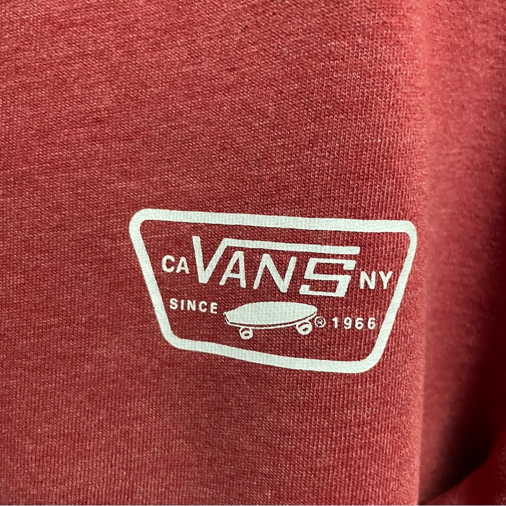 Vans Men's Red Pullover Hoodie - Picture 3 of 12